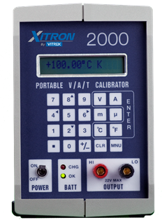 vitrek xitron 2000 portable calibration instrument front